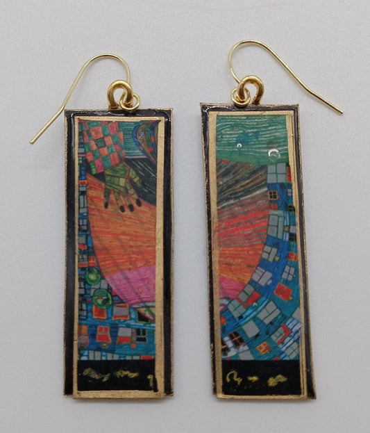 Paper Earring #07
