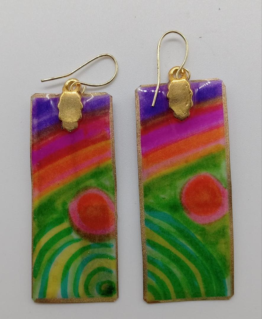 Paper Earring #04