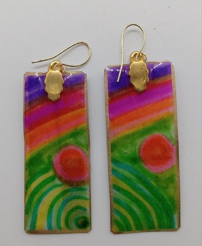 Paper Earring #04
