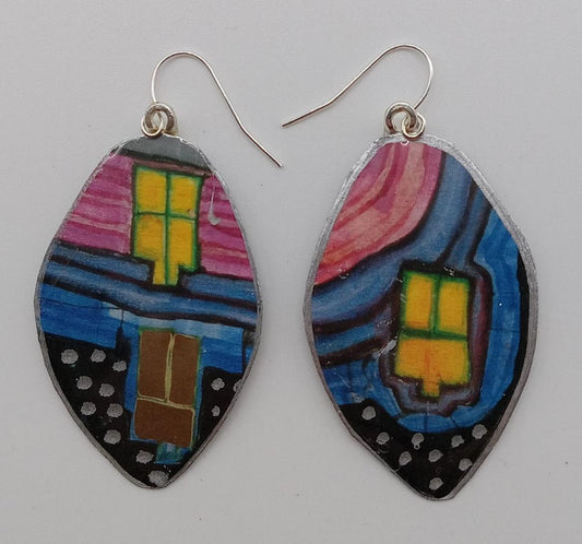 Paper Earring #21